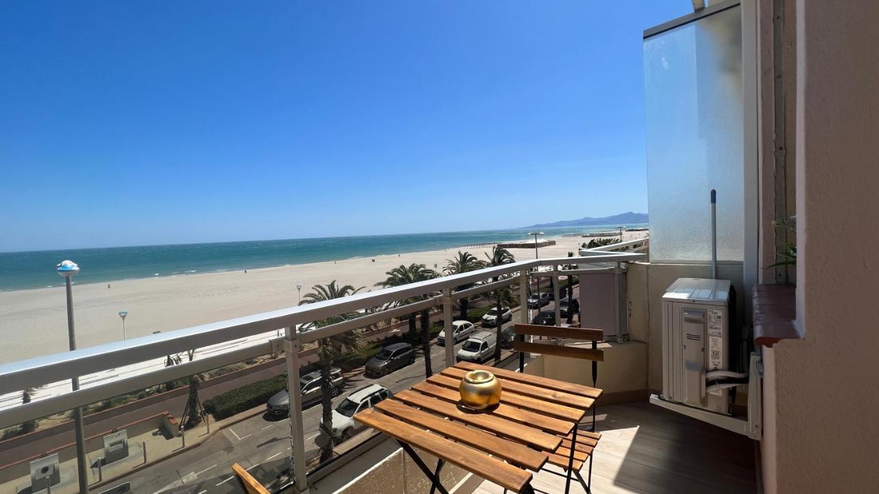 Appartement Cosy, Vue Mer Avec Parking Privatif Canet-en-Roussillon Dış mekan fotoğraf